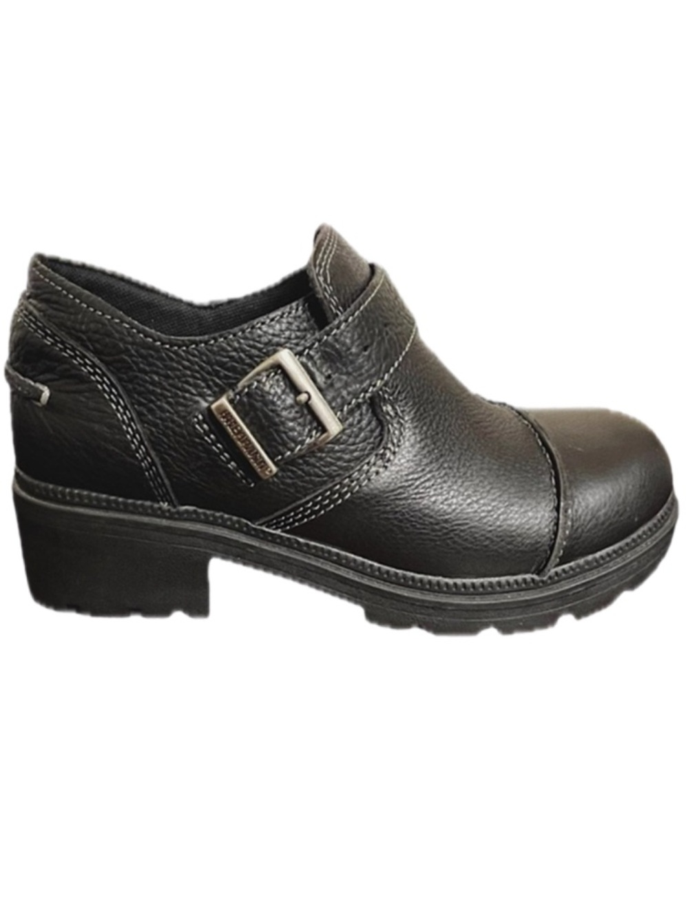 Harley-Davidson vintage Tatum Leather Chunky Moto Shoes Loafers - NWOT Y2K - Picture 12 of 12